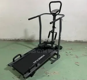 4-in-1 Manual Treadmill (Non-Motorized)