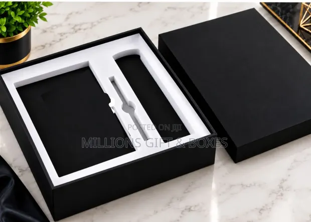 Black Open Cover Gift Boxes - 1