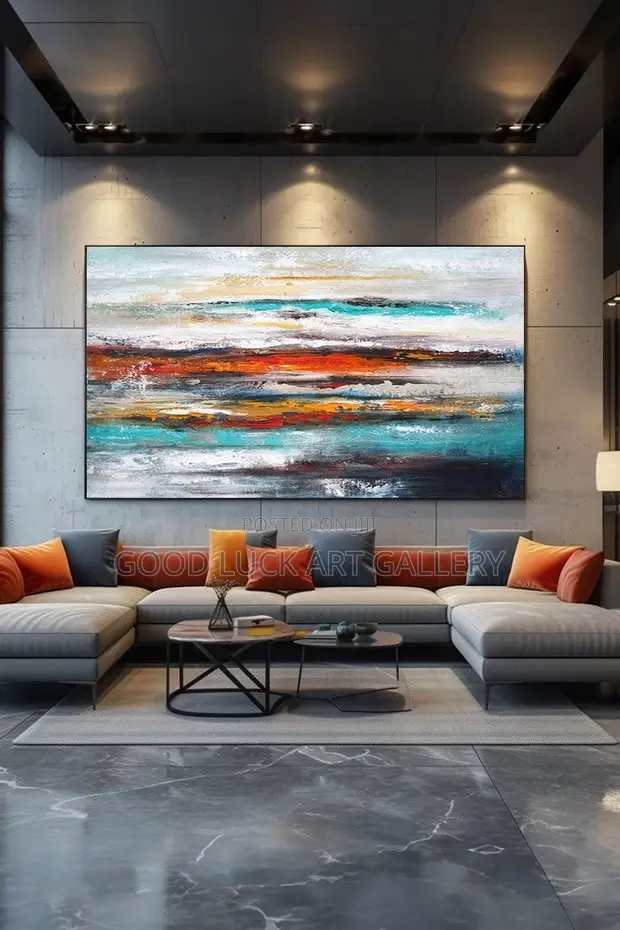 Multicolour Canvas Artwork - 1