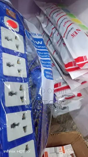 Original Heavy Duty 6-Way & 4-Way Extension Socket