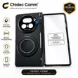 Honor V5 Pouch - Black Carbon Fiber - 3