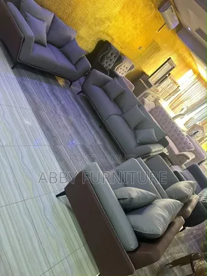 Quality 7-Seater Leather Sofa - Brand New