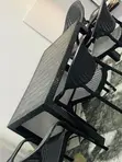 Used Outdoor Chairs and Table Set - 1