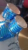 Cikakken Yamaha 5-Piece Drum Set - Sabon Abu - 2