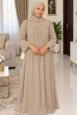 Luxury Burgundy Maxi Gown - Sabon Kayayyaki - 2