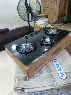 Polystar 3-Burner Gas Cooker Hob