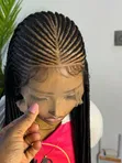 Full Frontal Braided Wig - 3