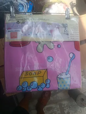 SweetHome Pink Shower Curtain Mai Zane Sabulu & Hakori