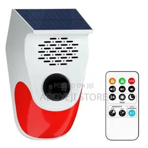 Solar Powered Outdoor Motion Sensor Alarm