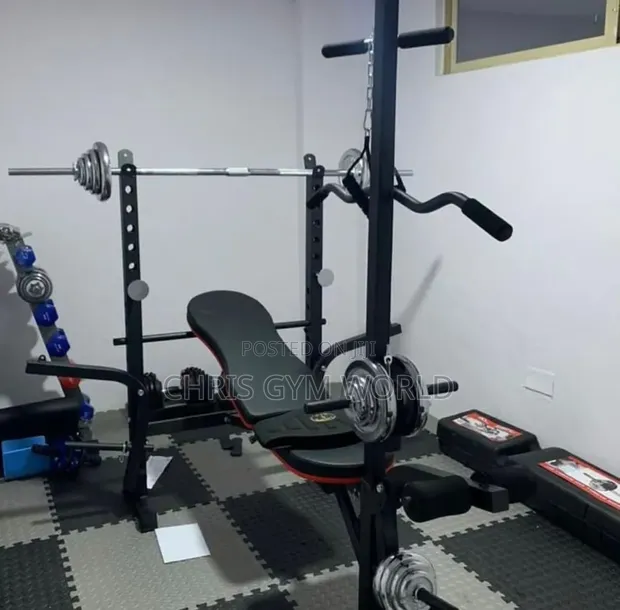 Bodygym Multi-Function Weight Bench with Squat Rack - 1