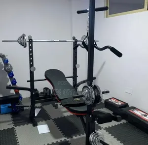 Bodygym Multi-Function Weight Bench with Squat Rack
