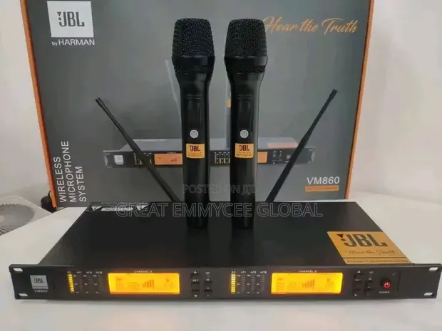 JBL VM860 Professional Wireless Microphone - 1