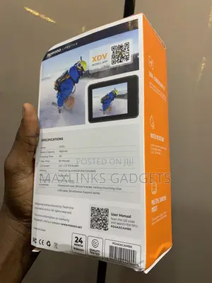 Porodo Go Act Dual Display Action Camera