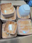 12pcs Ceramic Dinner Plates - 1