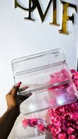 Brand New Ceramic Perfume Organizer - 3 Compartments - 3
