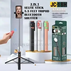 JC-18H Multifunctional Wireless Selfie Stick & Tripod