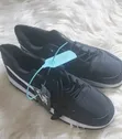 Unique GJD Ventures Black Canvas Sneakers - Size 44 - 1