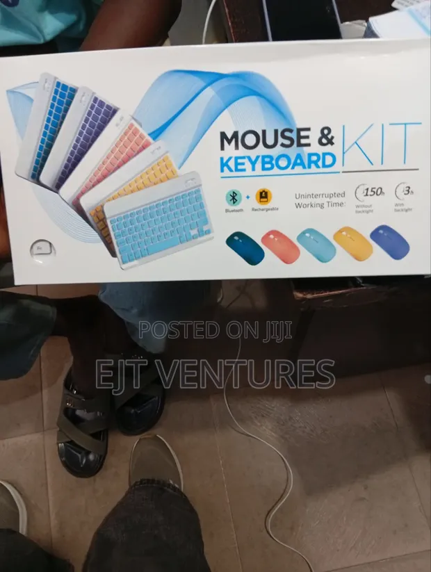 Bluetooth Keyboard da Mouse Combo - 1