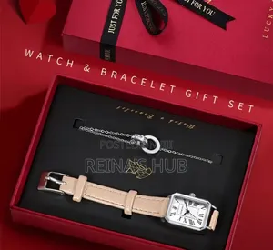 LUCKYFOX Retro Quartz Watch Gift Set with Bracelet