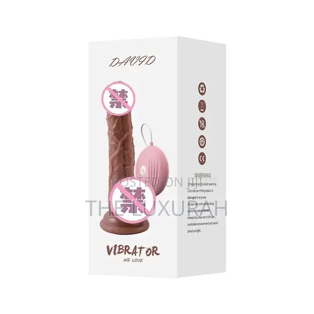 Laile David Vibrating Dildo with Remote - 1
