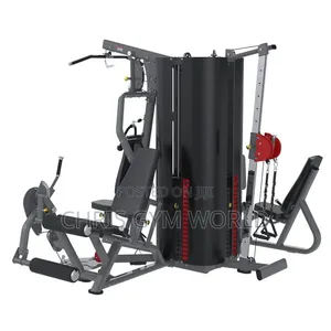 Commercial 5-Station Multi-Gym Strength Training Machine