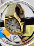 Cartier Unisex Quartz Wristwatch - Brown - 1