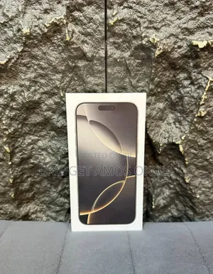 Sabon Apple iPhone 16 Pro Max 256GB Zinariya