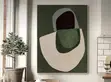 Zanen Abstract na Zamani na Ganuwa 48x60 - 3