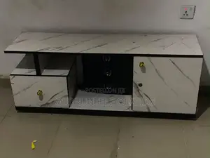 Home Interiors TV Stand with Drawers - White