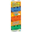 3pcs Scrub Colour Sponge - 4