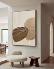 Modern Abstract Wall Art Interior Decor 36x50 - 3