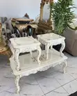 Home Interiors Royal Center Table with 2 Stools - 2