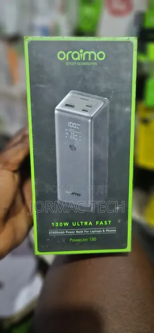Oraimo Power Jet 130 Laptop Power Bank 27600mAh