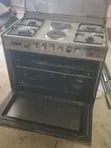 Used 4-Burner Gas & 2-Burner Electric Cooker - 1