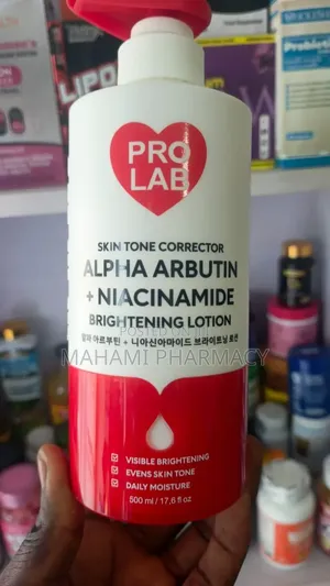 Pro Lab Alpha Arbutin + Niacinamide Brightening Lotion - 500ml