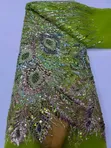 Premium Quality Lace Fabric - Multi-Color - 3
