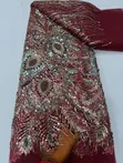 Premium Quality Lace Fabric - Multi-Color - 4