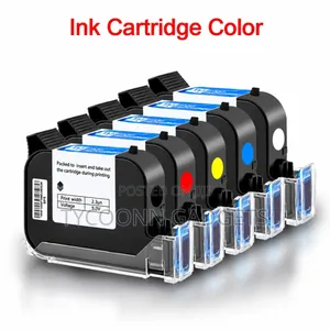 Colored Ink Cartridges for Portable Handheld Inkjet Printers (42ml)