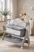 Multifunction Electric Baby Cradle Bed - 1