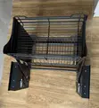 2 Tier Bakin Karfe Pull Down Plate Rack - 3