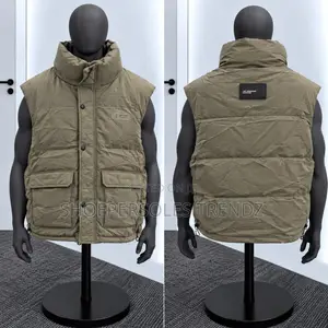 Men's Sleeveless Bomber Jacket
