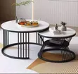 1+1 Ceramics Marble Center Table - 1
