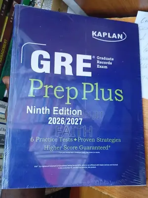 Kaplan GRE Prep Plus 2026/2027, Ninth Edition