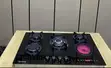 Polystar 5-Burner Gas Cooker with Electric Hotplate - 1