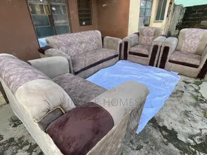 Home Interiors 4-Seater Sofa Set with 2 Single Chairs