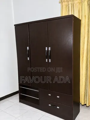 3-Door Wardrobe with Drawers and Shoe Rack