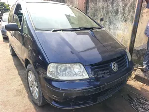 Volkswagen Sharan 2001 Blue Minivan