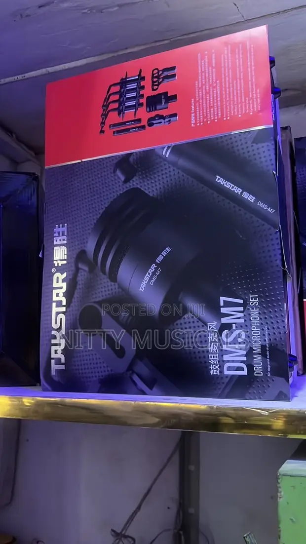 Takstar DMS-M7 Drum Microphone Set - 1