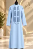 Emir Signature White Jalabiya - 4