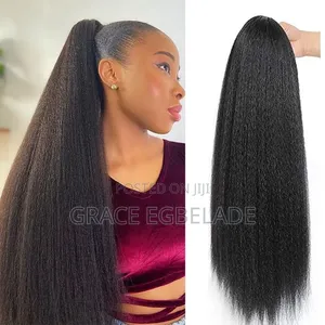 Ponytails na Gashin Mutum & Tufafin Thrift